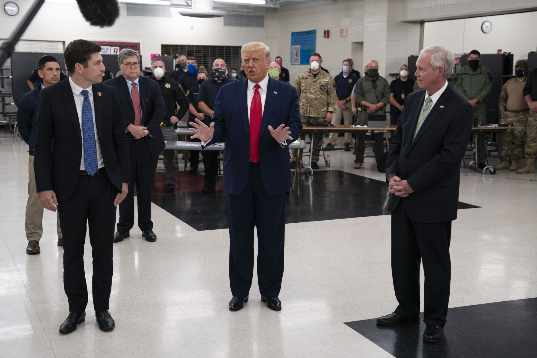 Trump and Ron Johnson